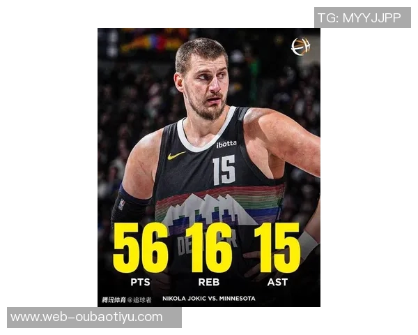 约基奇再创历史成就21次40分10板5助超越恩比德成中锋之最 约基奇再创历史成就21次40分10板5助超越恩比德成中锋之最